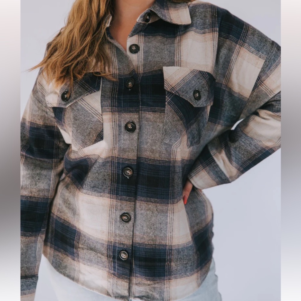 Take Care Flannel from One Loved Babe